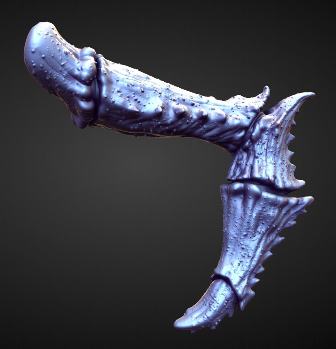 ARM34 high poly sculpt 3D model_1