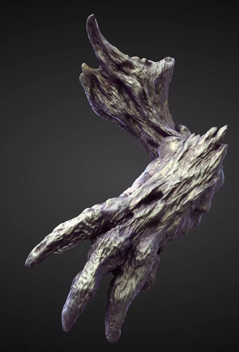 ARM35 high poly sculpt 3D model_0