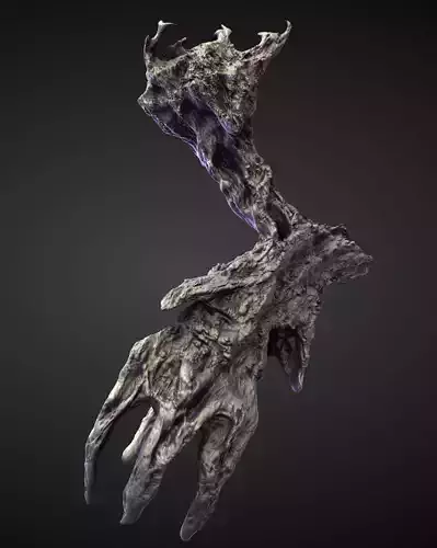 ARM36 high poly sculpt 3D model