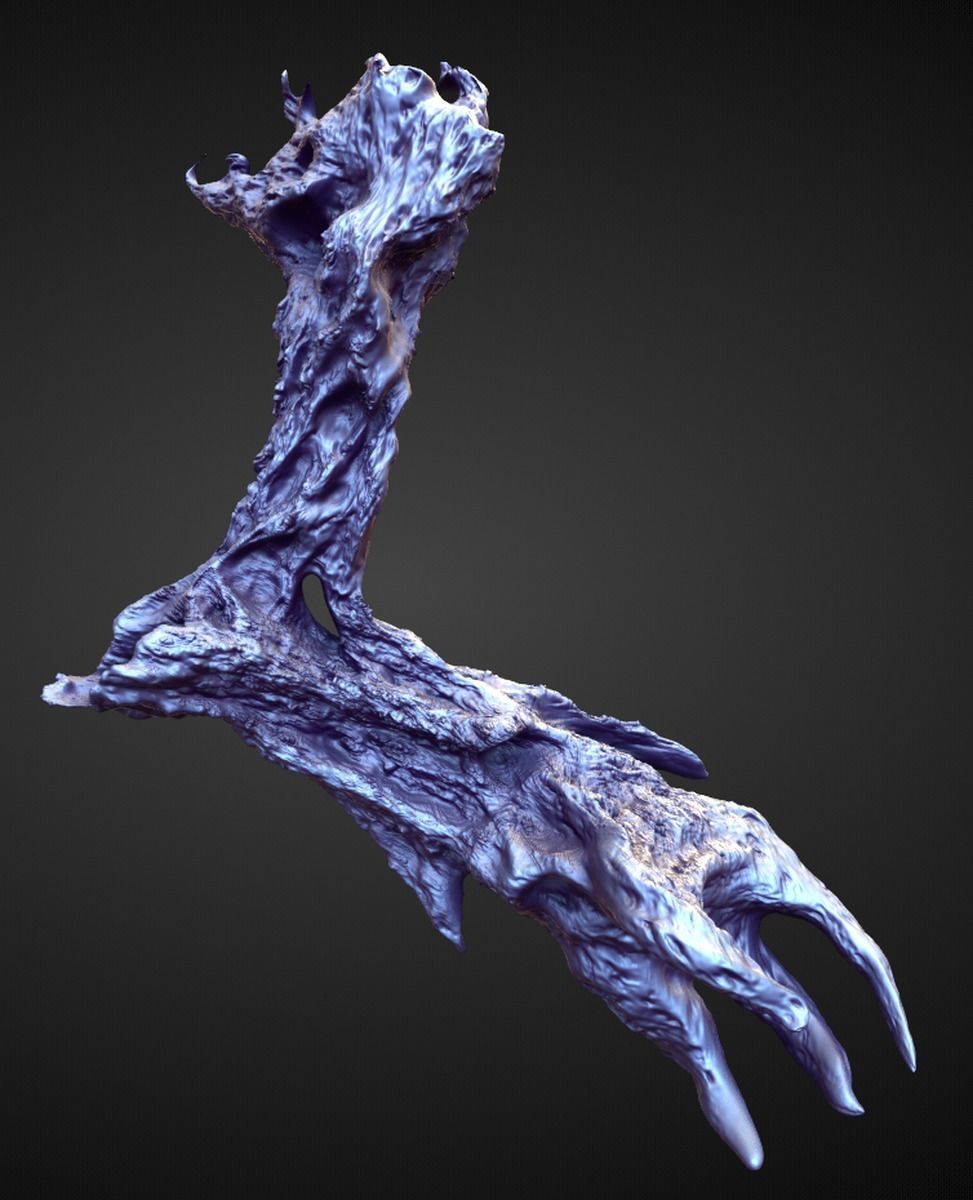 ARM36 high poly sculpt 3D model_1