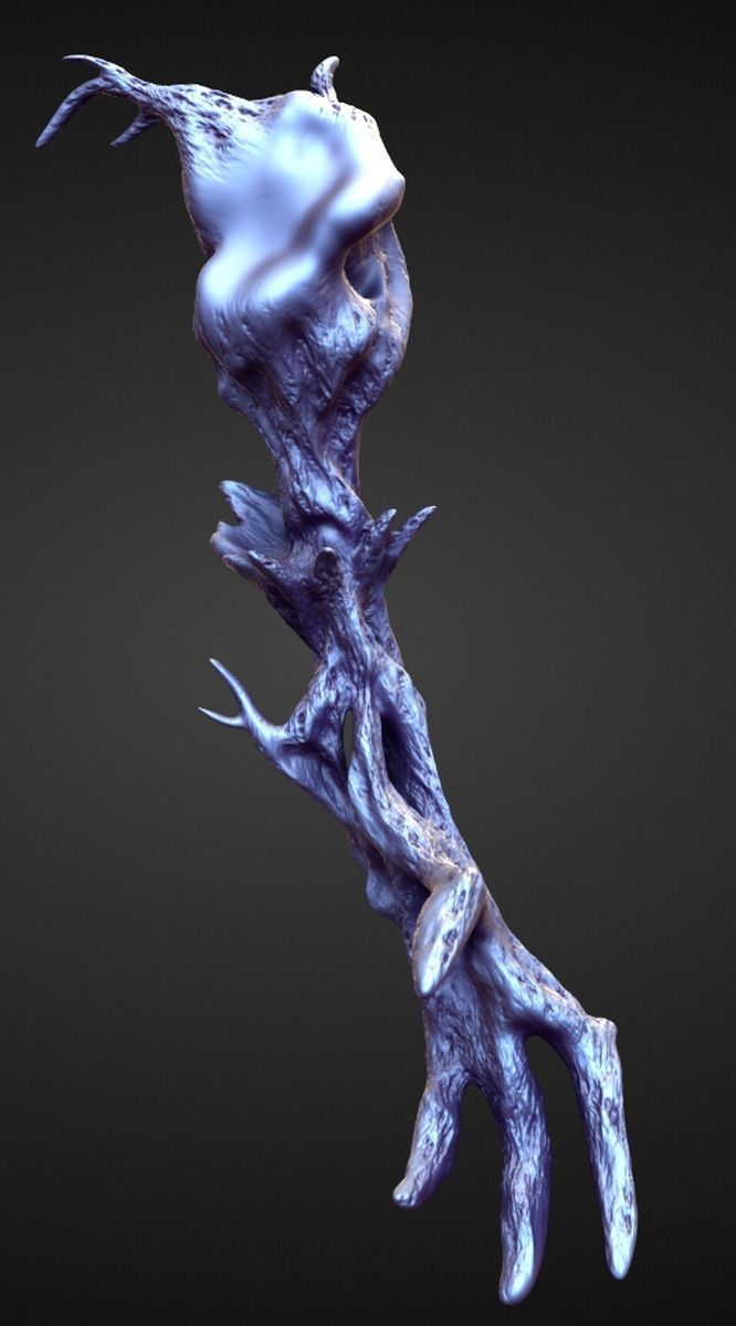 ARM37 high poly sculpt 3D model_1