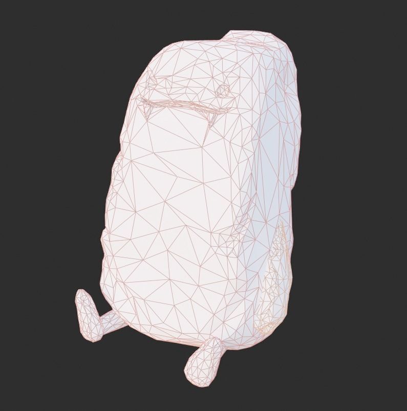 low poly Gameasset8 iceberg with lights Low-poly 3D model_6