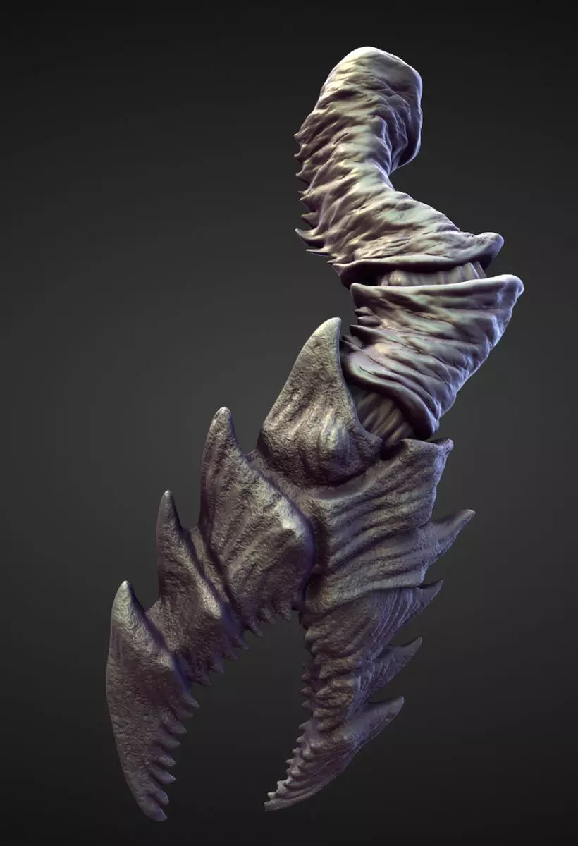 ARM38 high poly sculpt 3D model_0