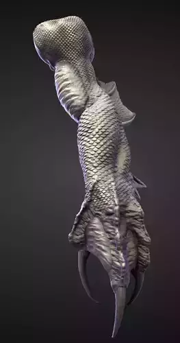 ARM39 high poly sculpt 3D model