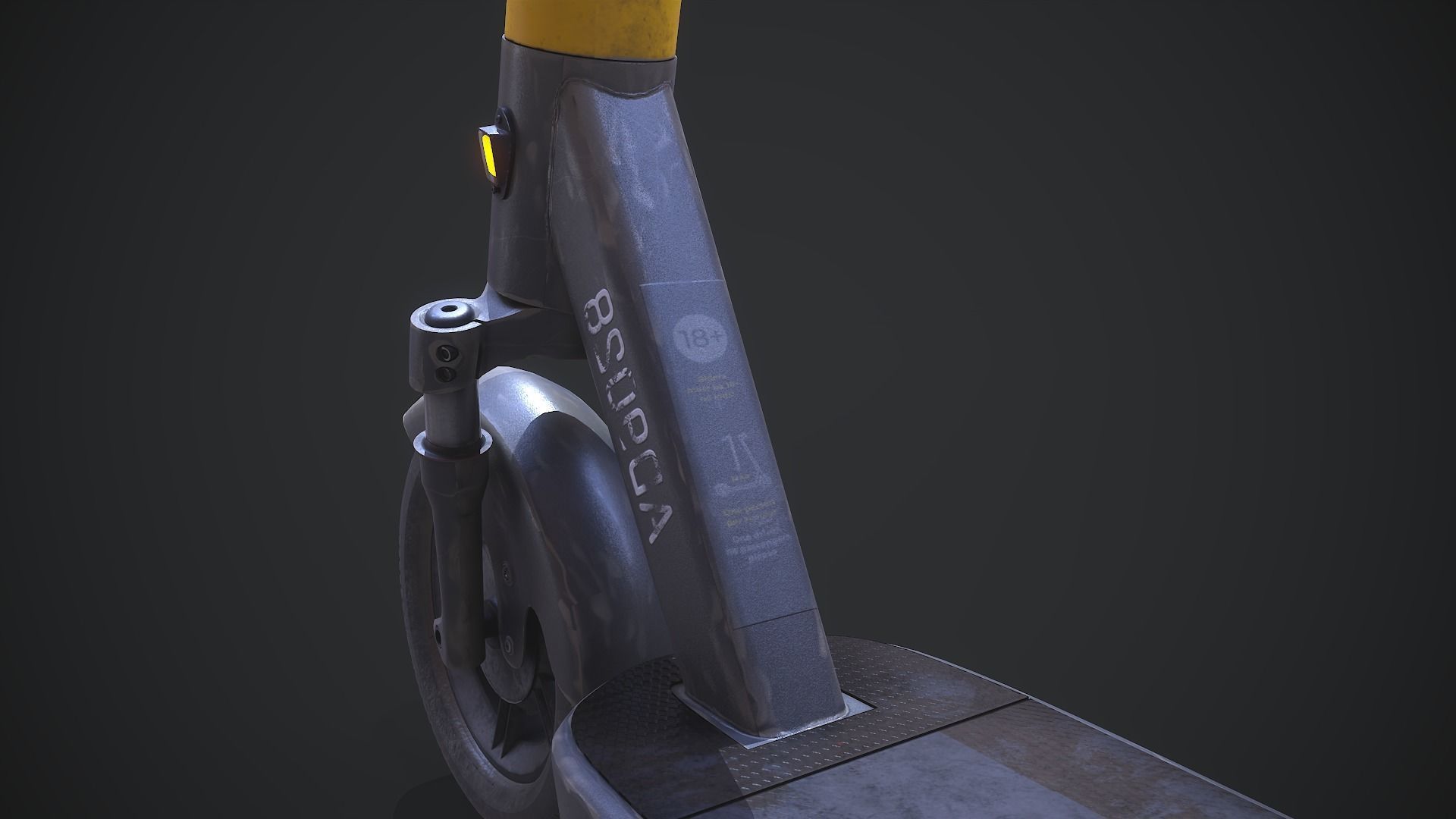 Electric Scooter Whoosh 3D model_17