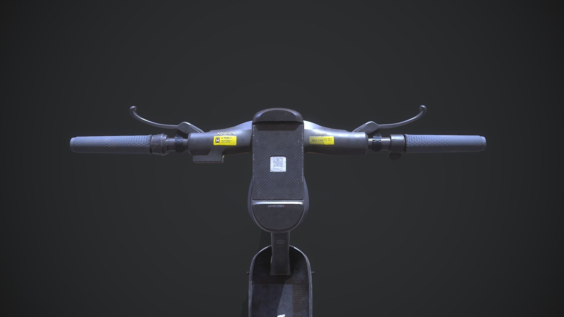 Electric Scooter Whoosh 3D model_15