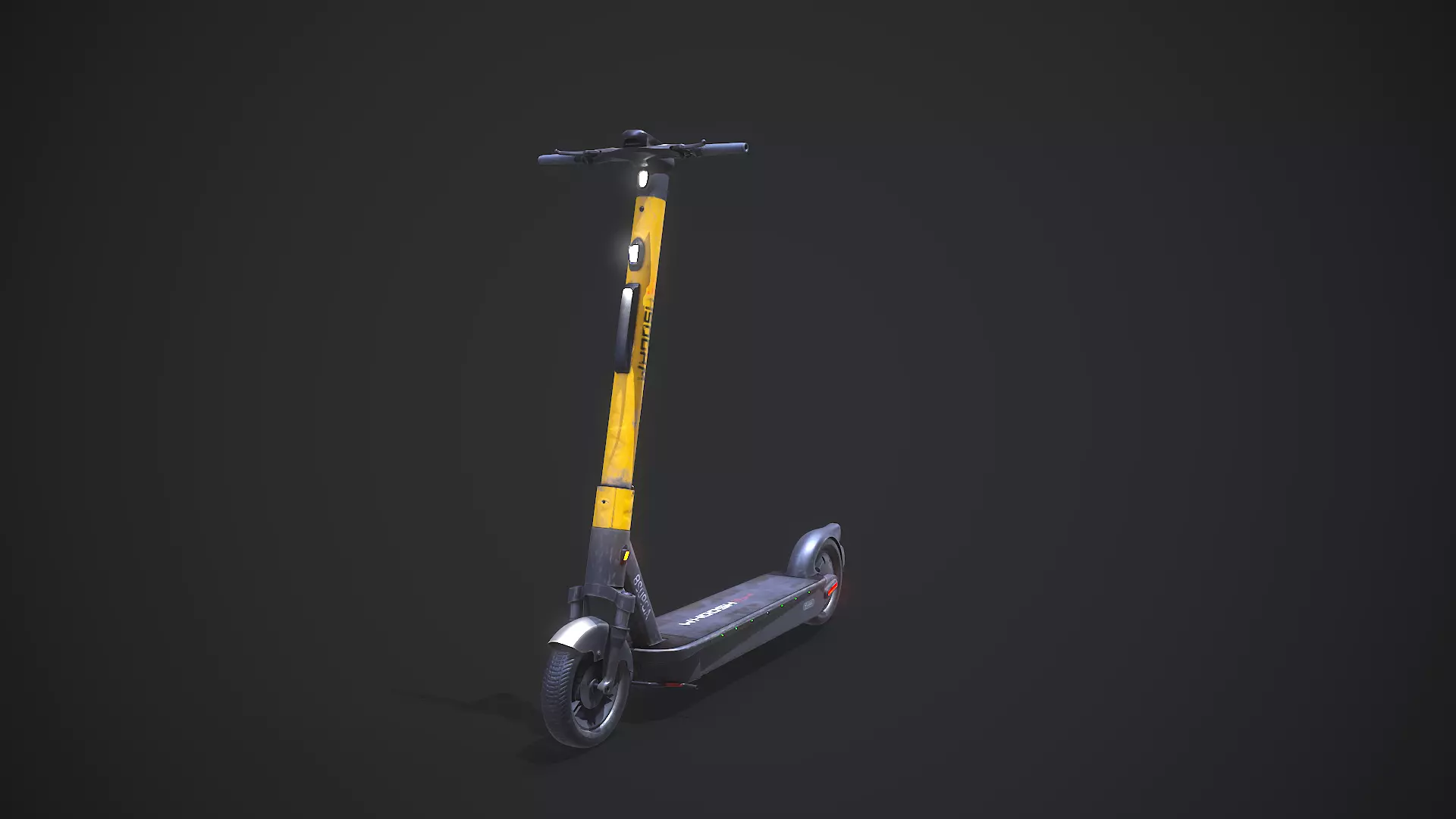 Electric Scooter Whoosh 3D model_0