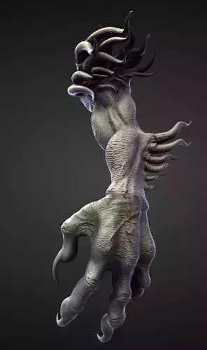 ARM4 high poly sculpt 3D model