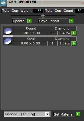 Oval diamond ring 2974 3D print model  3D print model_8
