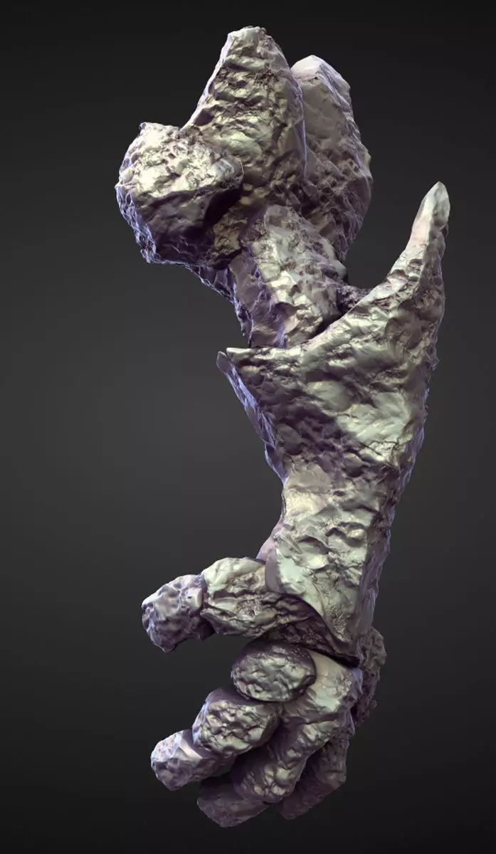 ARM40 high poly sculpt 3D model_0