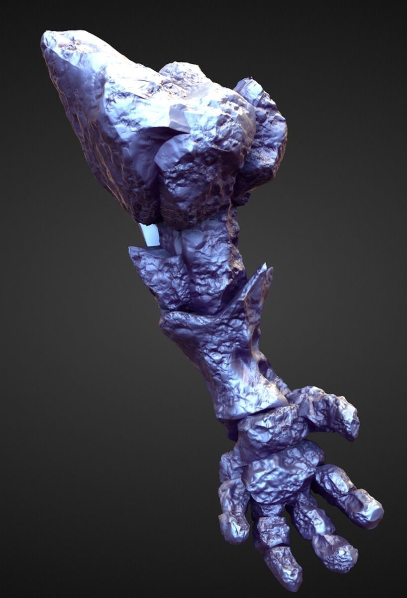 ARM40 high poly sculpt 3D model_1