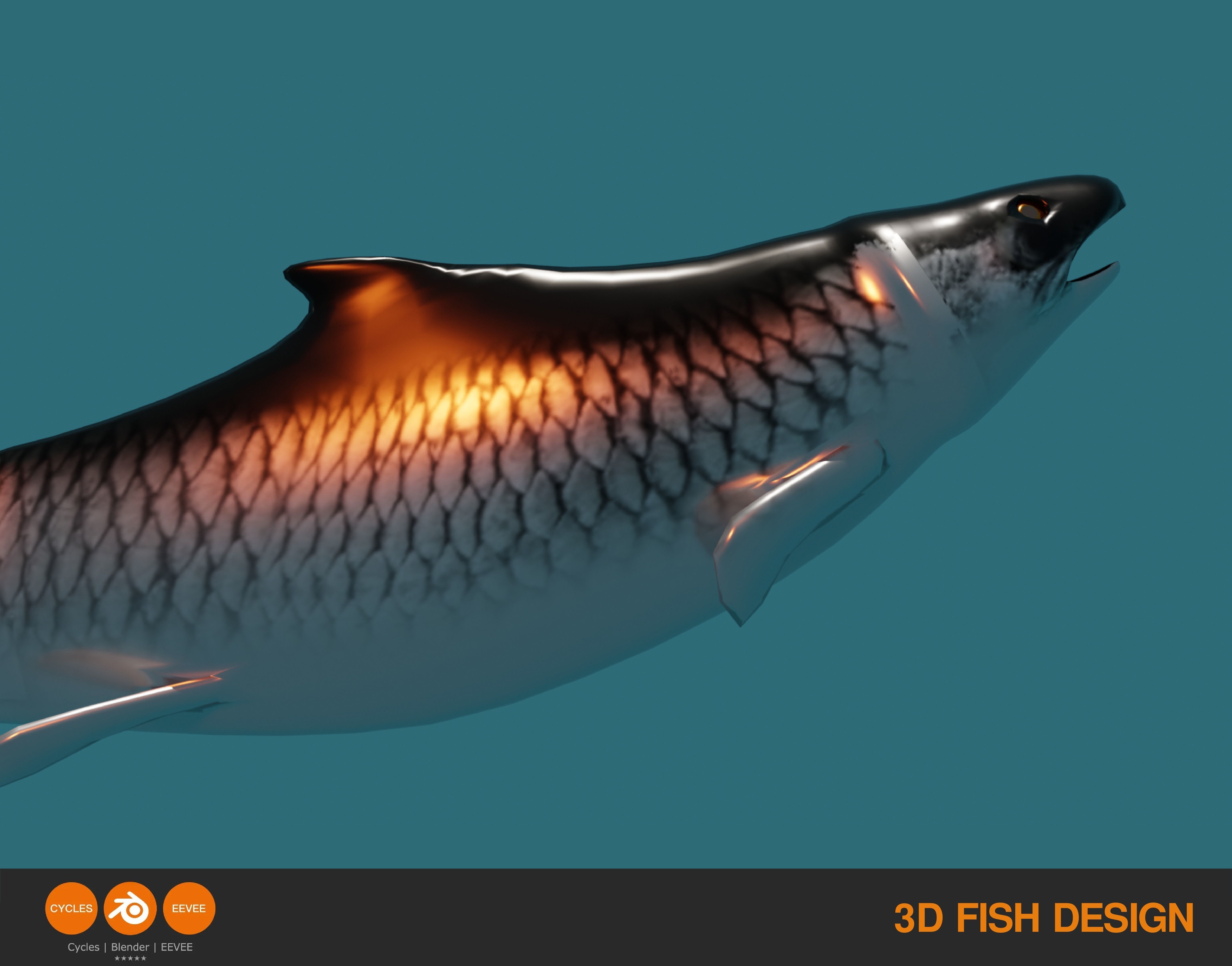 FISH ASSET Low-poly 3D model_1