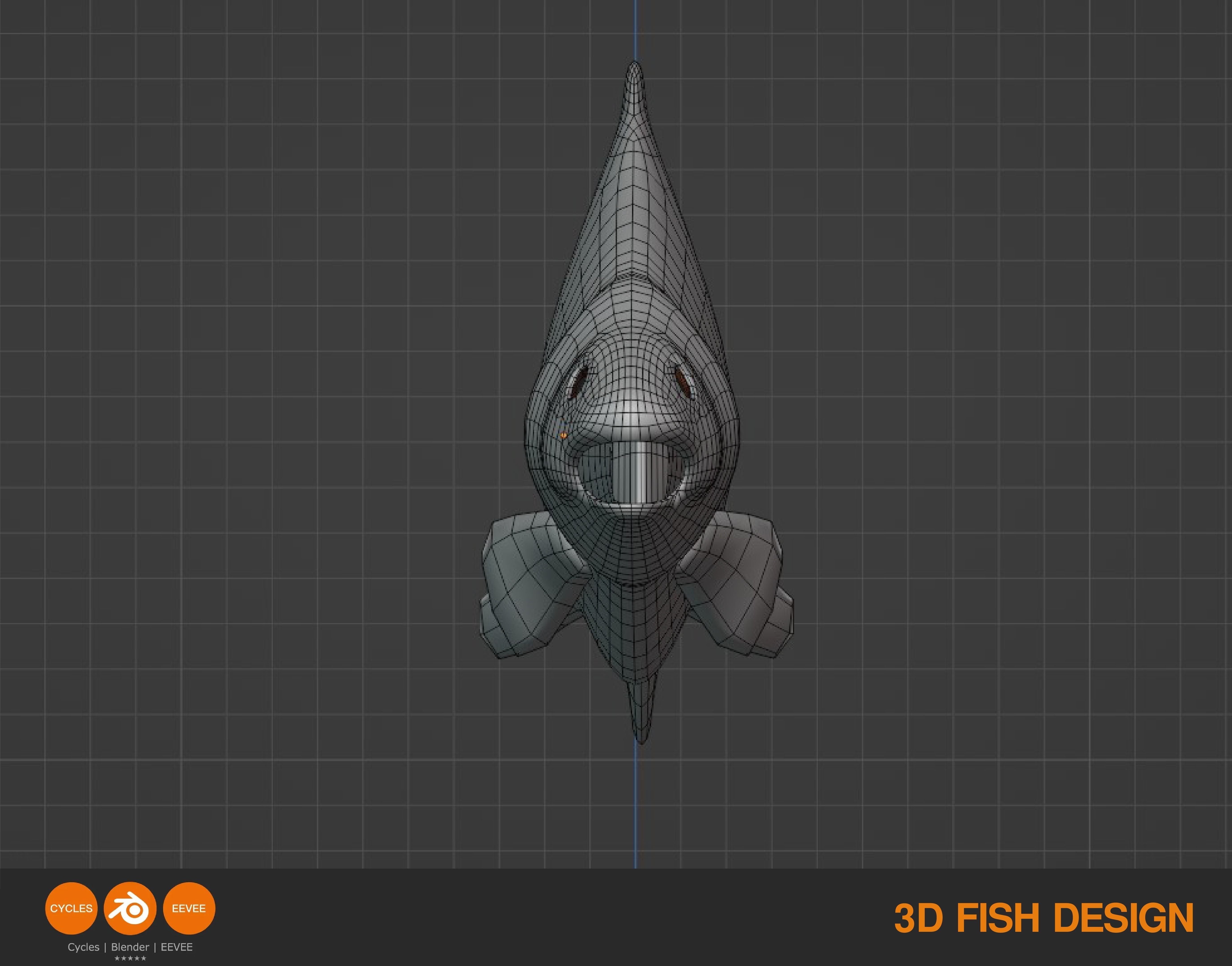 FISH ASSET Low-poly 3D model_5