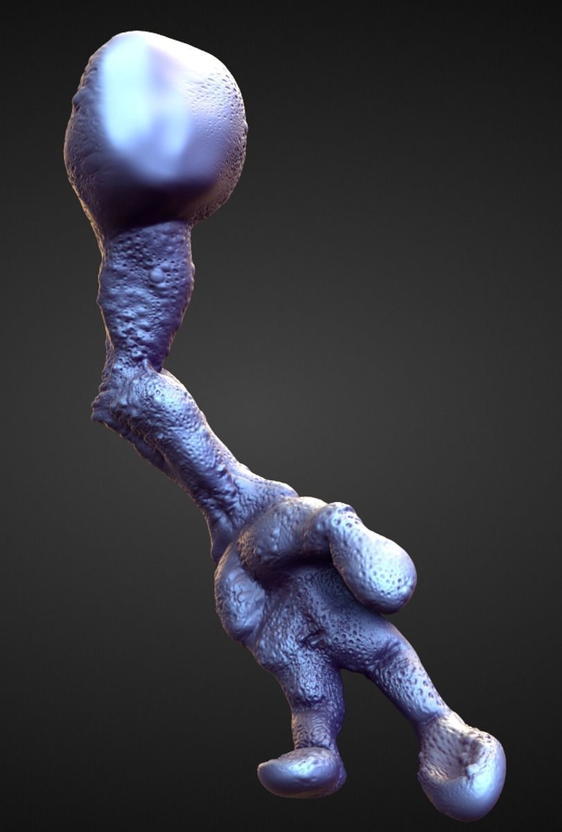 ARM41 high poly sculpt 3D model_1