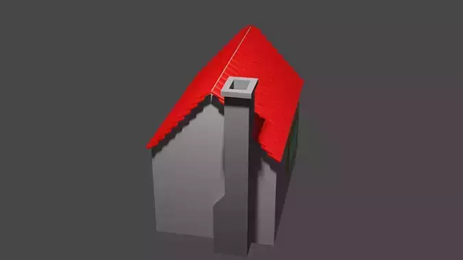 Domik house with roof