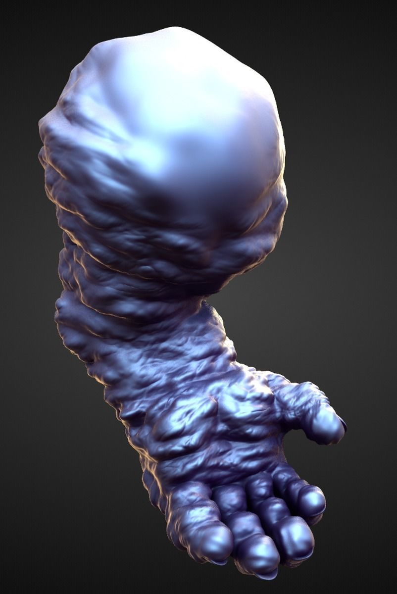 ARM42 high poly sculpt 3D model_1