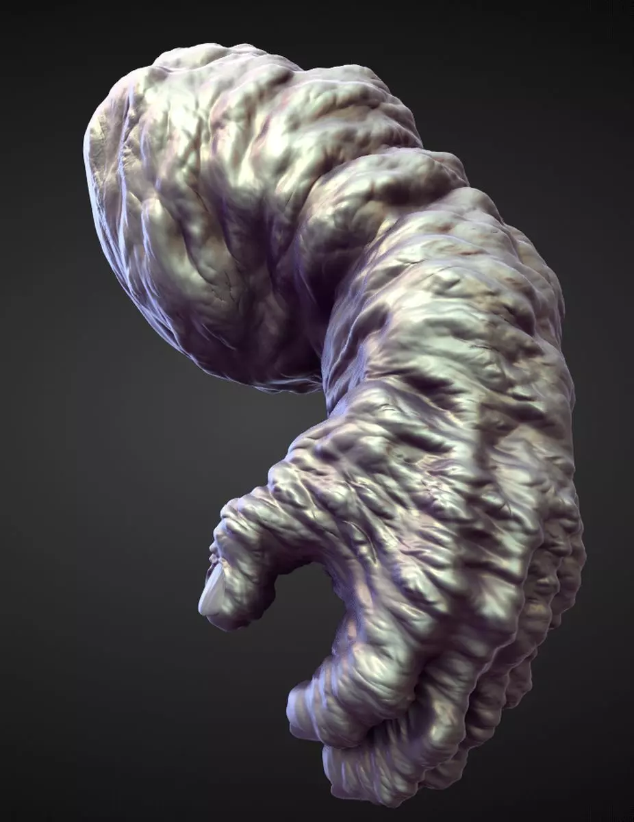 ARM42 high poly sculpt 3D model_0