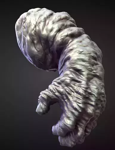 ARM42 high poly sculpt 3D model