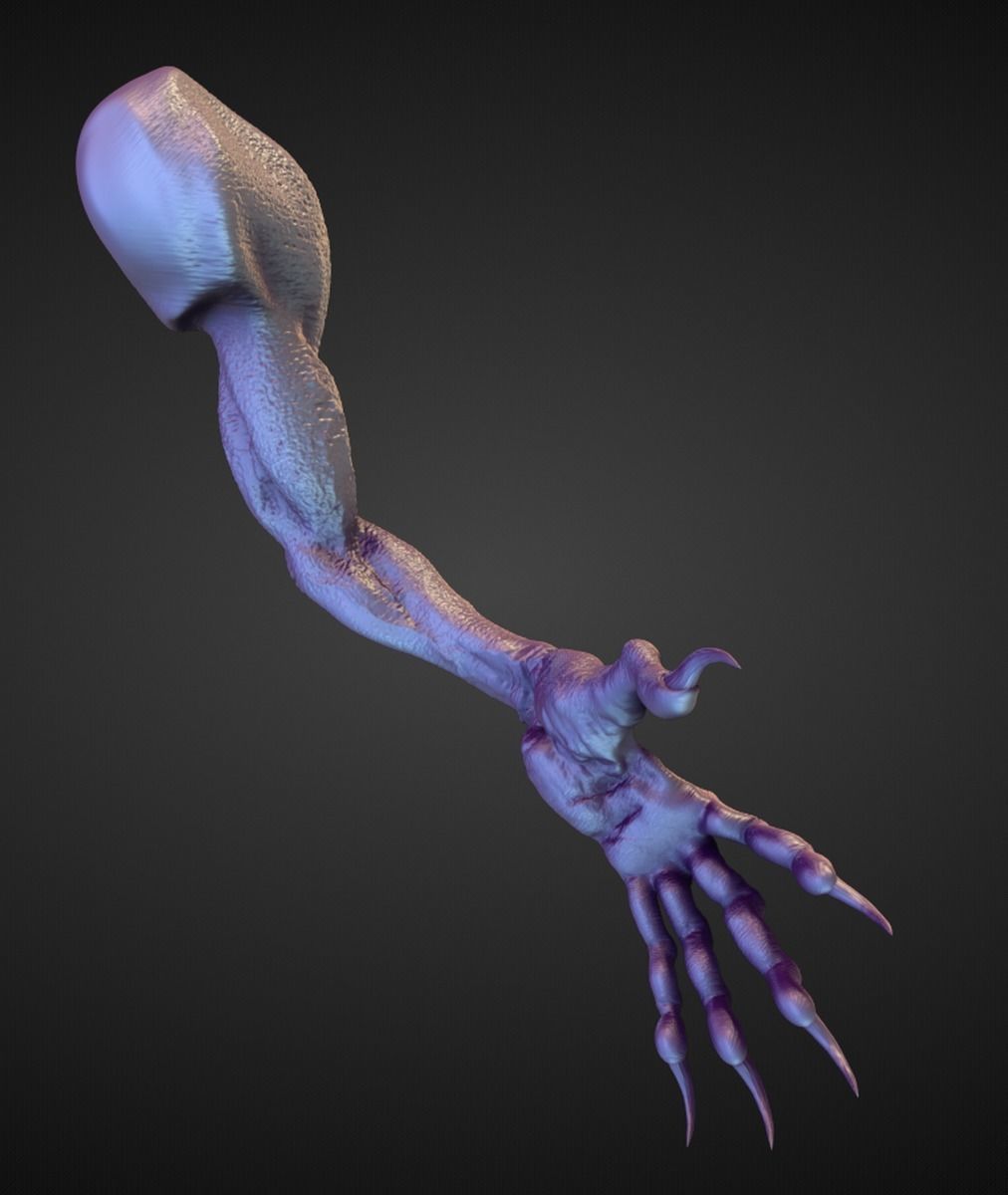 ARM43 high poly sculpt 3D model_1