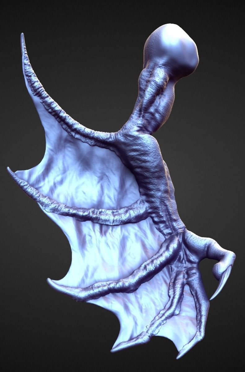 ARM44 high poly sculpt 3D model_1