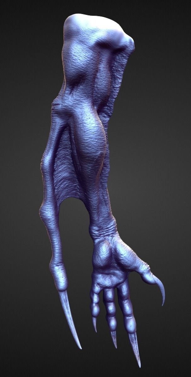 ARM5 high poly sculpt 3D model_1