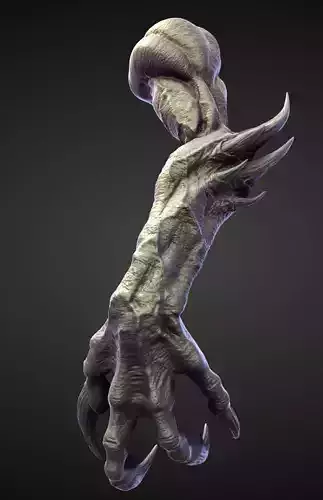 ARM7 high poly sculpt 3D model ARM7 high poly sculpt 3D model