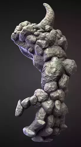 ARM8 high poly sculpt 3D model