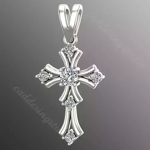 Pendant cross od36