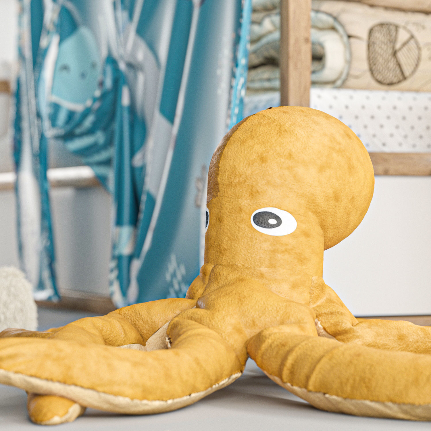 IKEA KURA Tent Bed 3D model_5