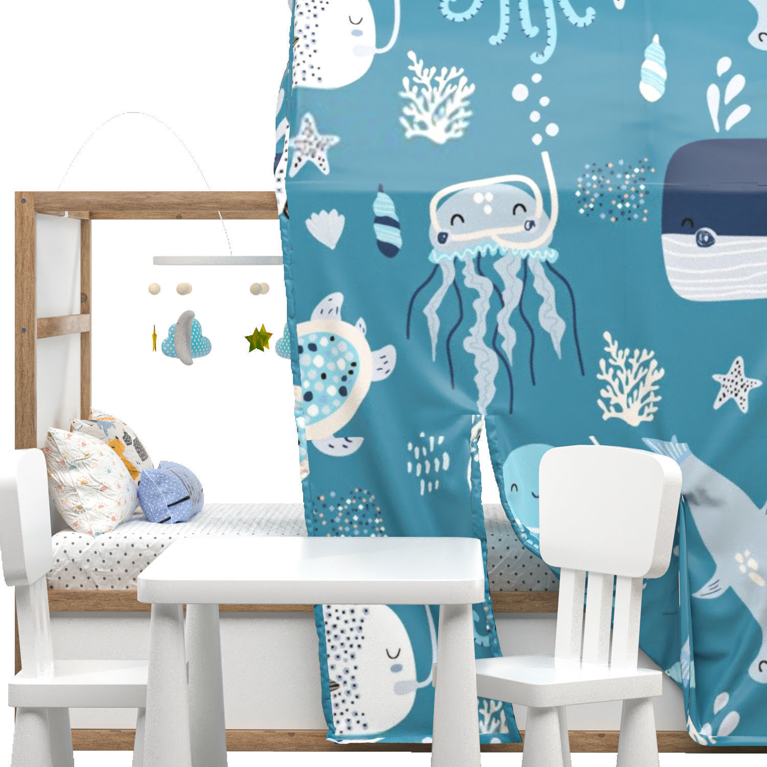 IKEA KURA Tent Bed 3D model_6