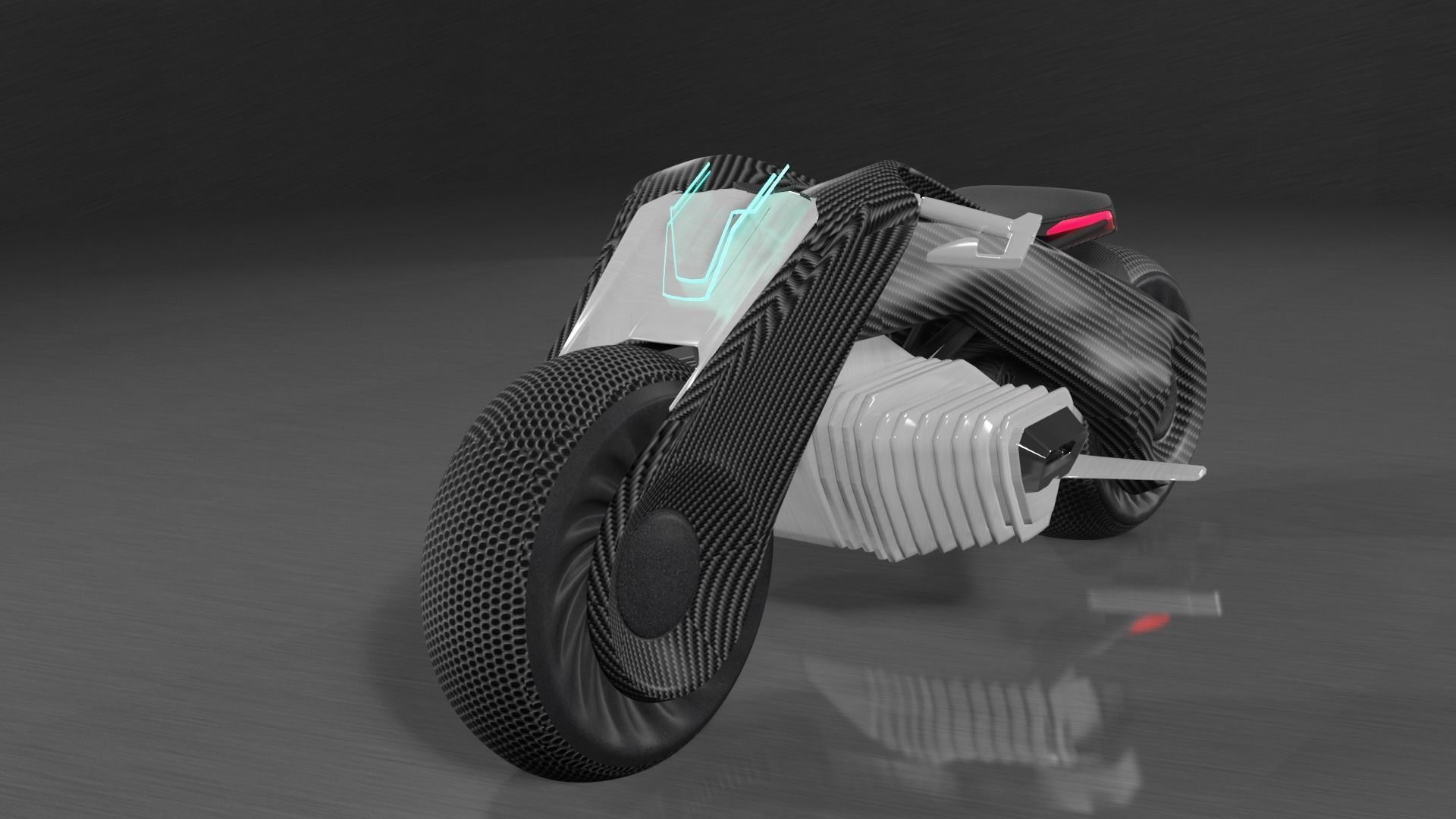 VISION MOTOCYCLES Low-poly 3D model_9