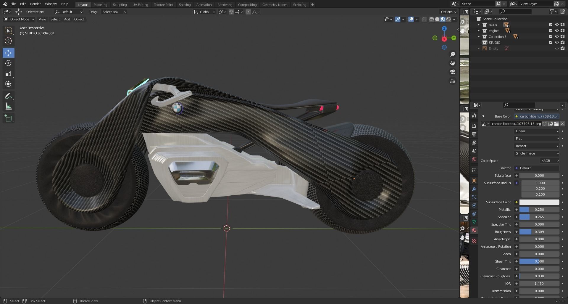 VISION MOTOCYCLES Low-poly 3D model_14