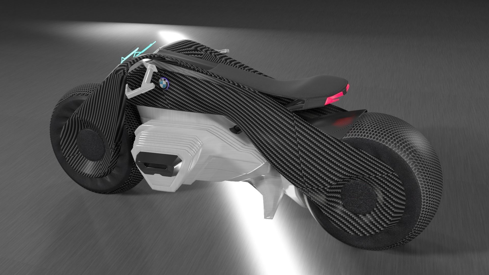 VISION MOTOCYCLES Low-poly 3D model_2