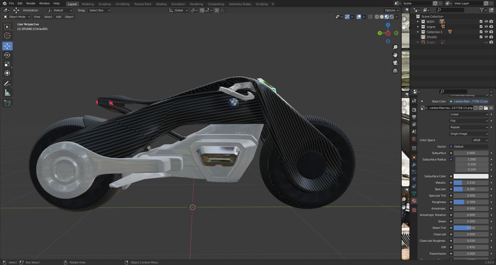 VISION MOTOCYCLES Low-poly 3D model_10
