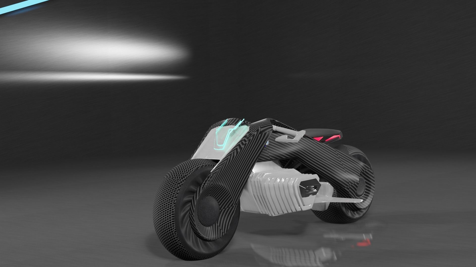 VISION MOTOCYCLES Low-poly 3D model_11