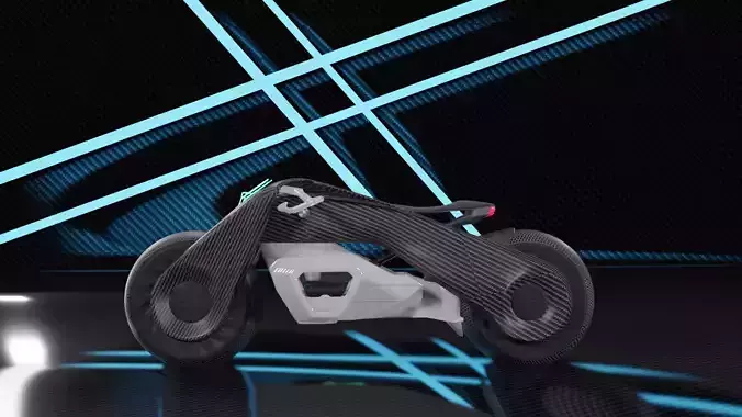VISION MOTOCYCLES Low-poly 3D model