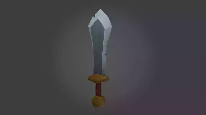 Stylized Sword Game Asset