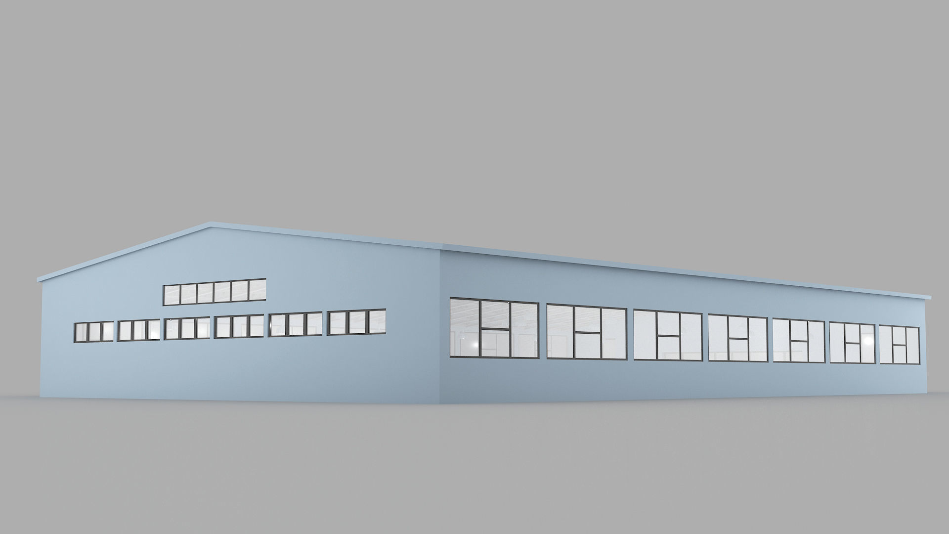 Warehouse industrial building 3D model_10