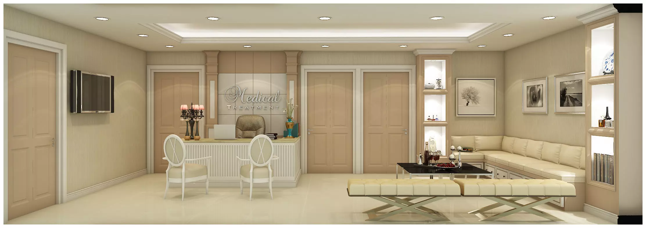 Treatment shop Free 3D model