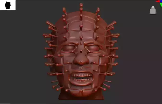 pinhead hellraiser 3D print model