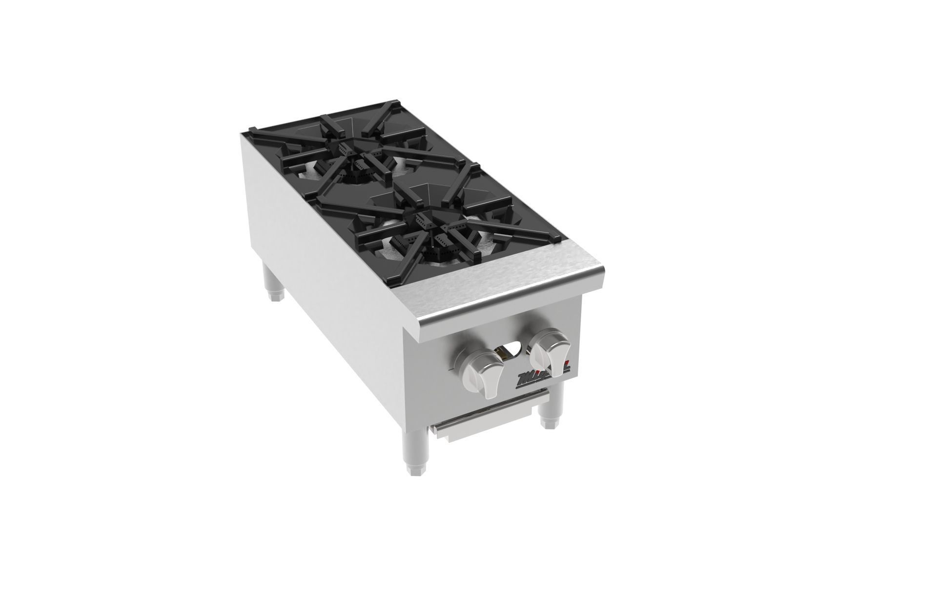 2 Burner Hot Plate 3D model_12