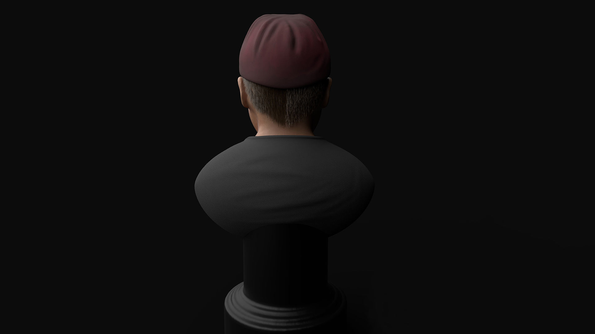 Hasbulla ufc bust 3D model_2