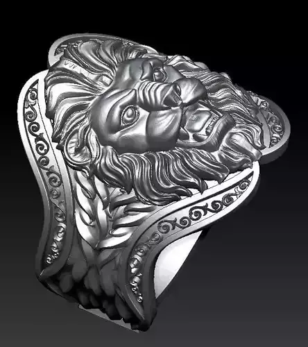 lion ring