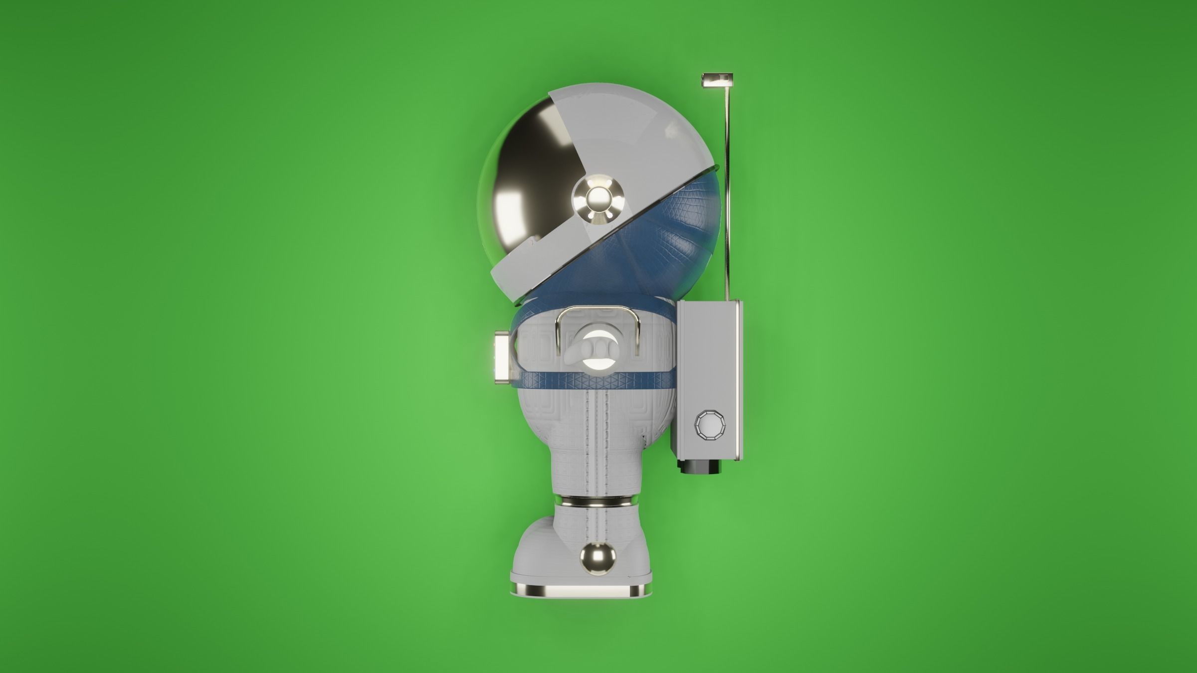 Space Pack Low-poly 3D model_5