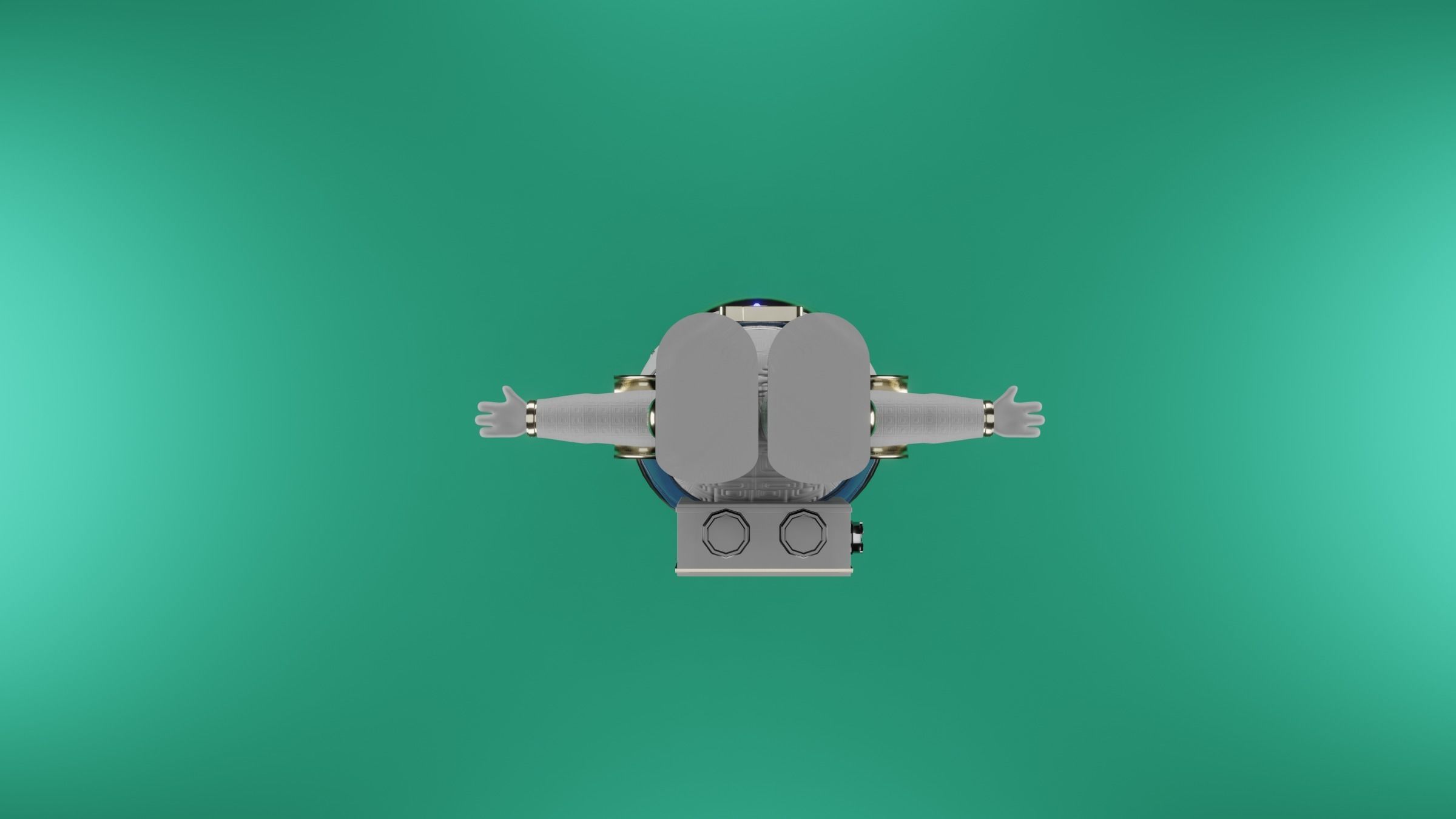 Space Pack Low-poly 3D model_7