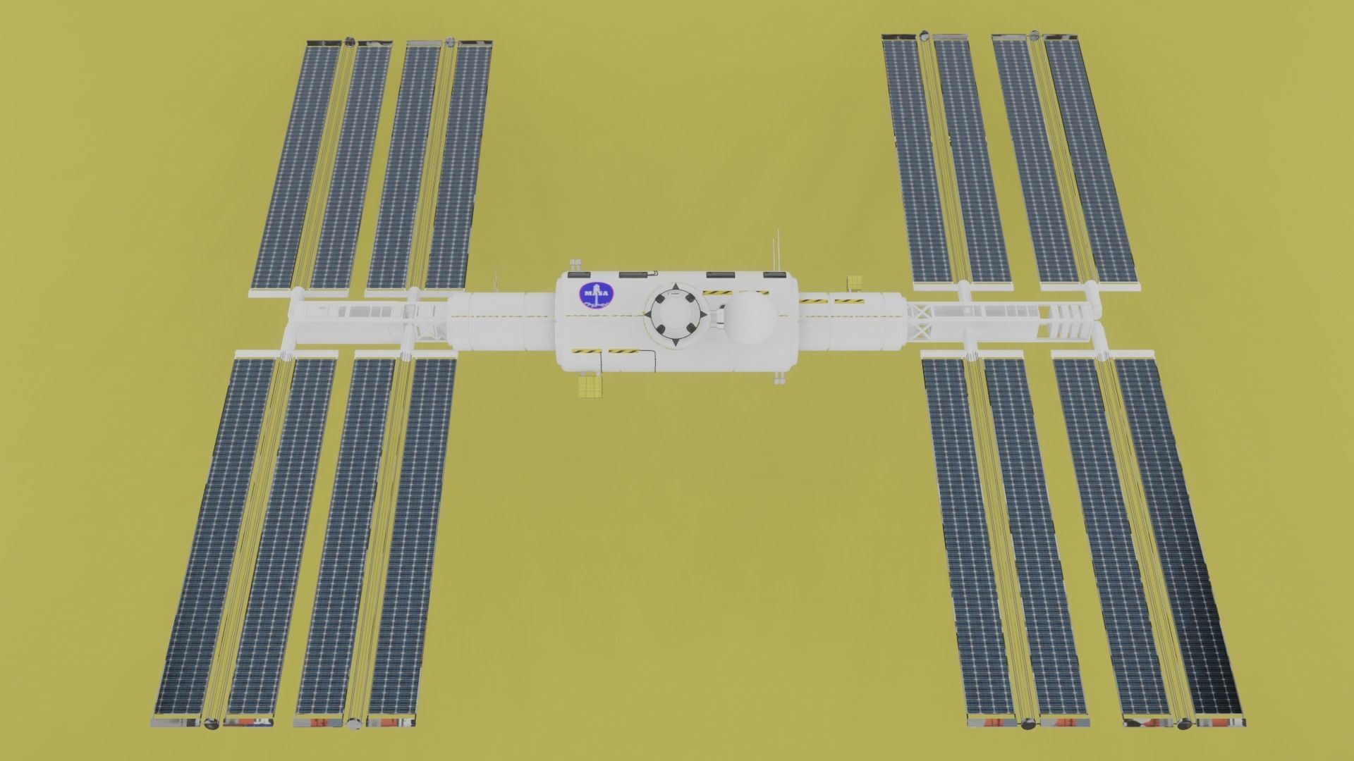 Space Pack Low-poly 3D model_12