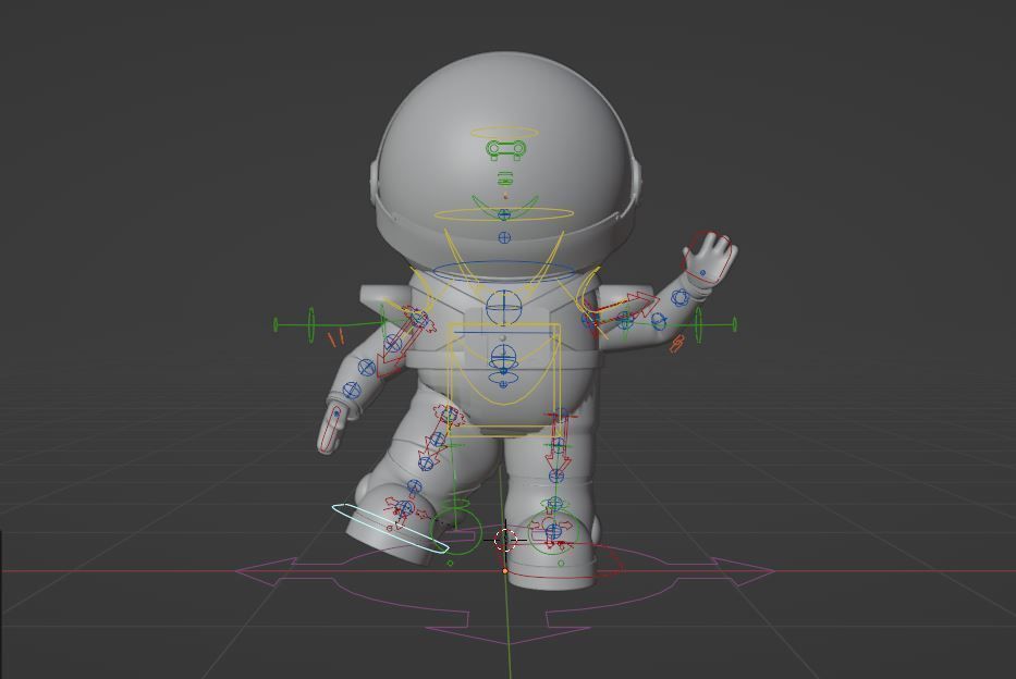 Space Pack Low-poly 3D model_2