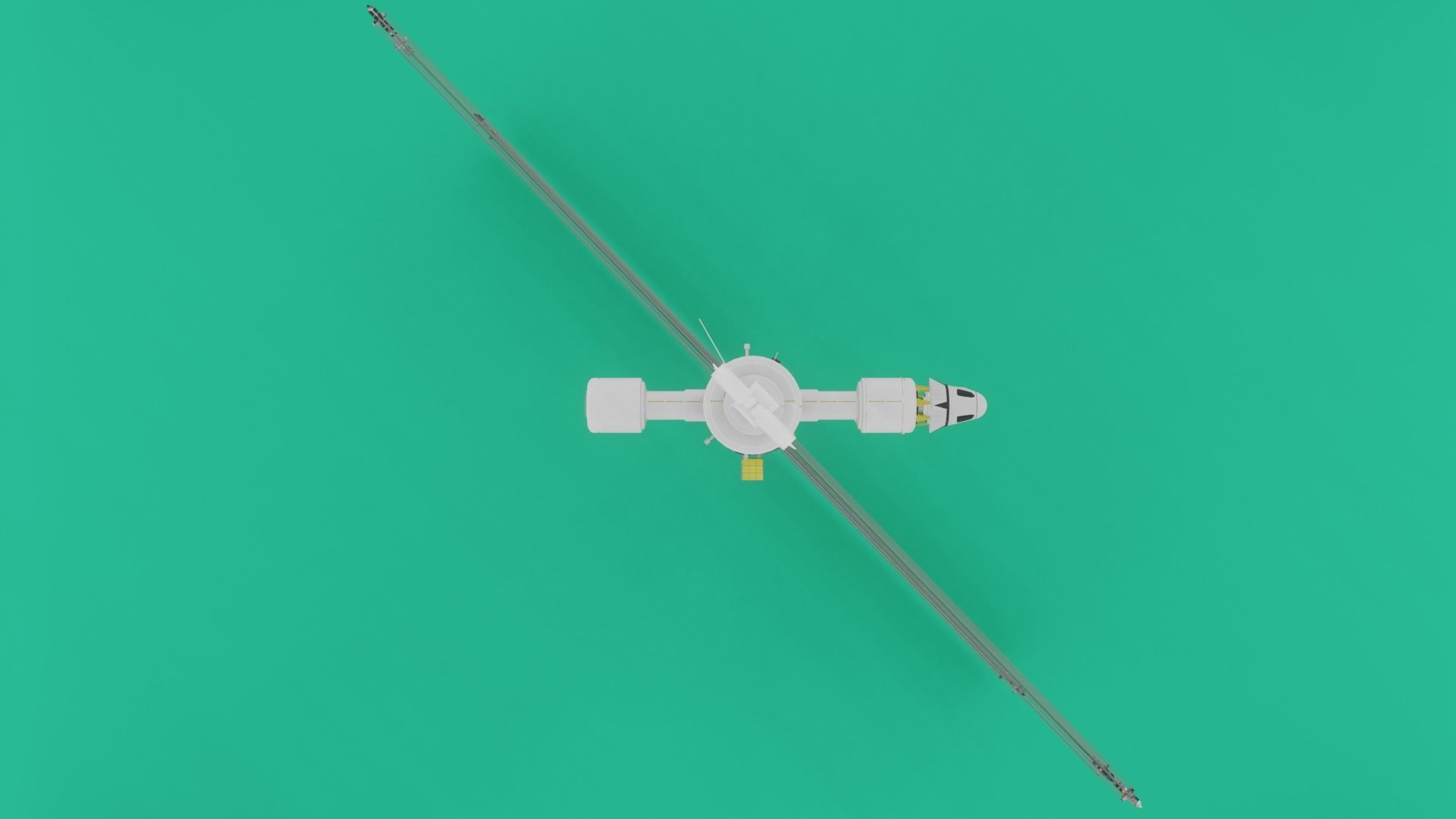 Space Pack Low-poly 3D model_11