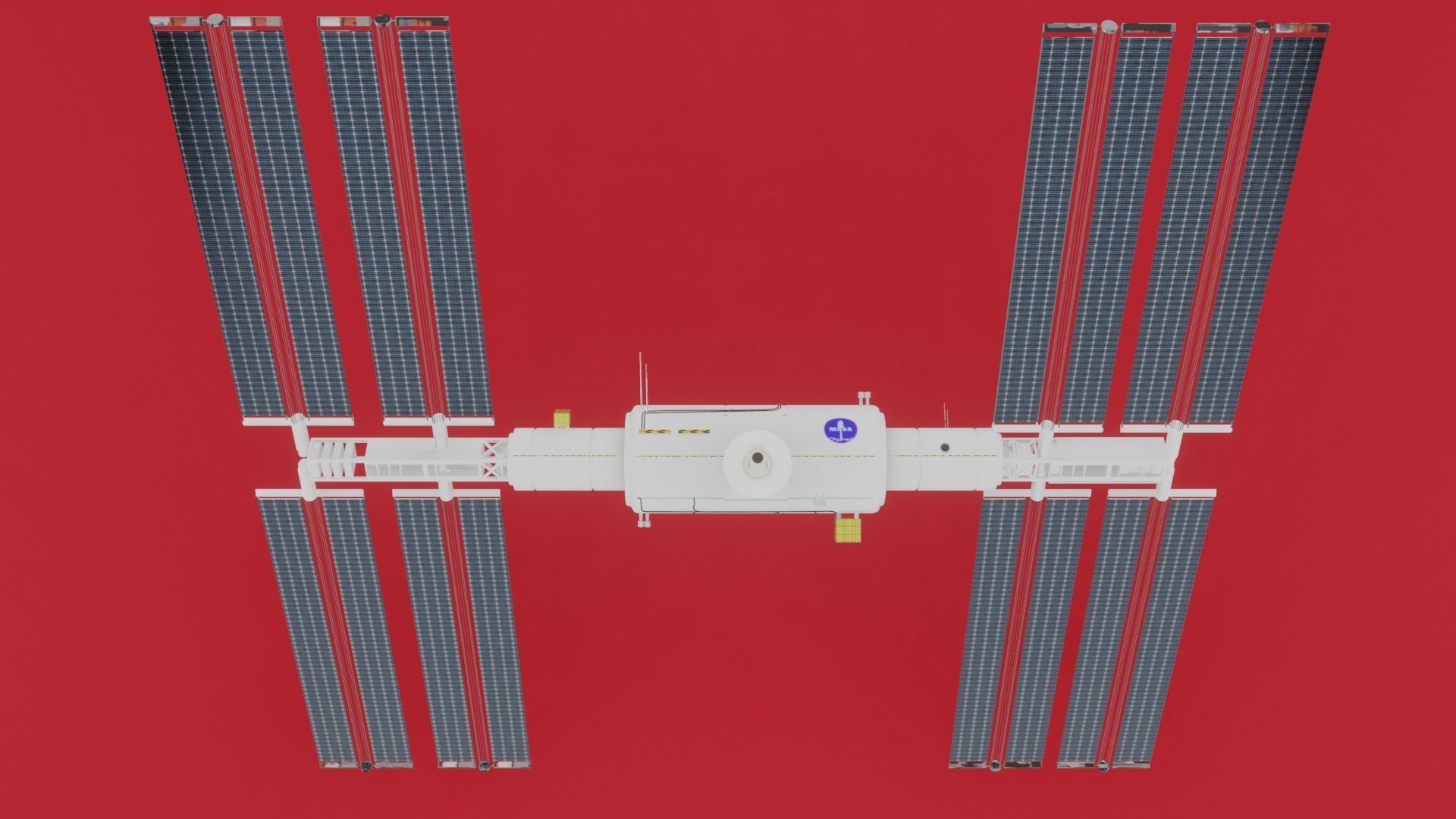 Space Pack Low-poly 3D model_9