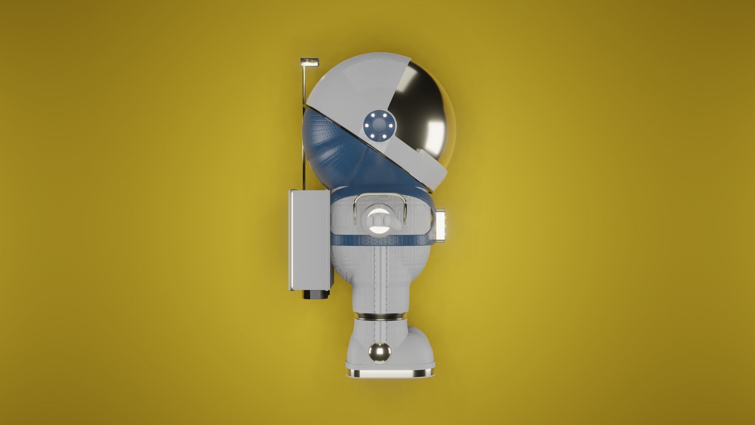 Space Pack Low-poly 3D model_6